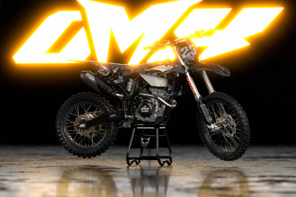 Kit déco motocross Beta - Army - Gris Promo