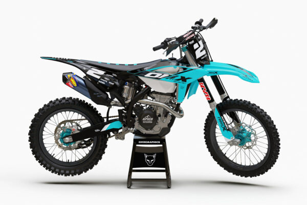 Kit déco motocross Beta - Corsa - Bleu