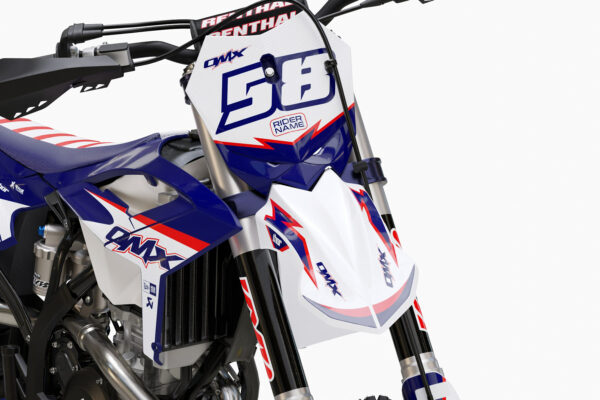 Kit déco motocross Beta - Enigma - Bleu 2