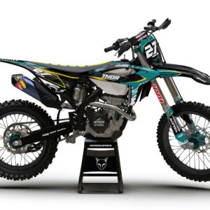 Kit déco motocross Beta - Fury - Teal