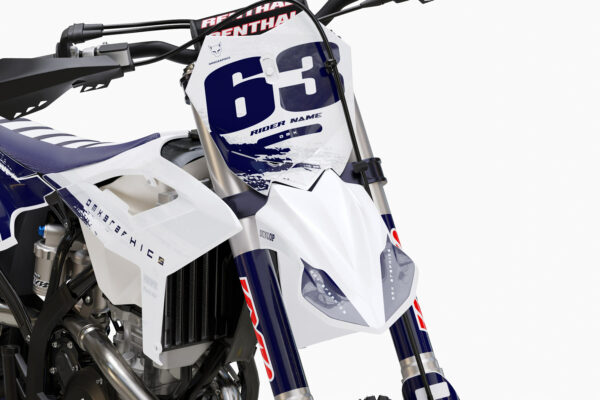 Kit déco motocross Beta - Hangout - Blanc 2