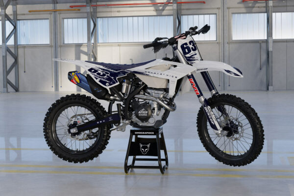 Kit déco motocross Beta - Hangout - Blanc Promo