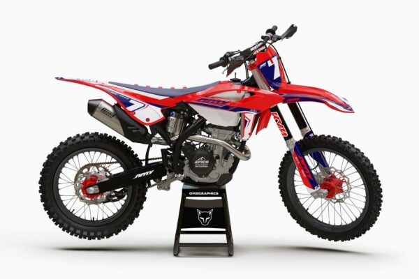 Kit déco motocross Beta - Katana - Rouge