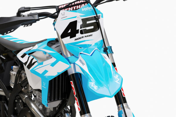 Kit déco motocross Beta - Local - Bleu 2