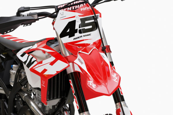 Kit déco motocross Beta - Local - Rouge 2