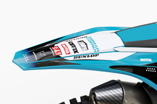 Kit déco motocross Beta - Ominous - Bleu 3