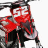 Kit déco motocross Beta - Ominous - Rouge 2