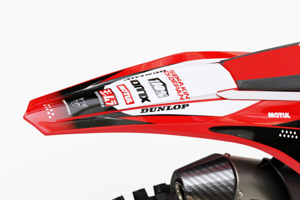 Kit déco motocross Beta - Ominous - Rouge 3