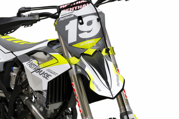 Kit déco motocross Beta - Phantom - Jaune 2