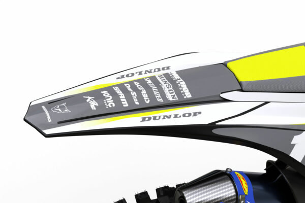 Kit déco motocross Beta - Phantom - Jaune 3