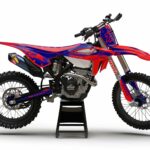 Kit déco motocross Beta - Punch - Bleu Rouge