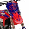 Kit déco motocross Beta - Punch - Bleu Rouge 2