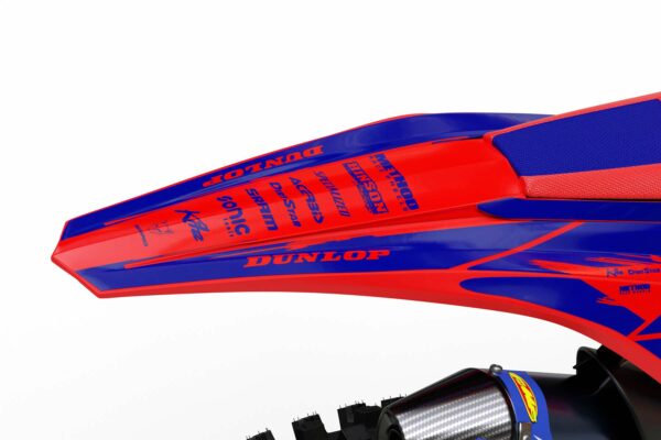 Kit déco motocross Beta - Punch - Bleu Rouge 3