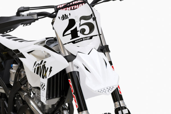 Kit déco motocross Beta - Race - Blanc 2