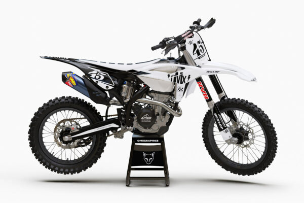 Kit déco motocross Beta - Race - Blanc