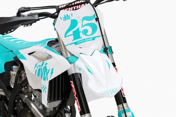 Kit déco motocross Beta - Race - Bleu 2