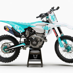 Kit déco motocross Beta - Race - Bleu