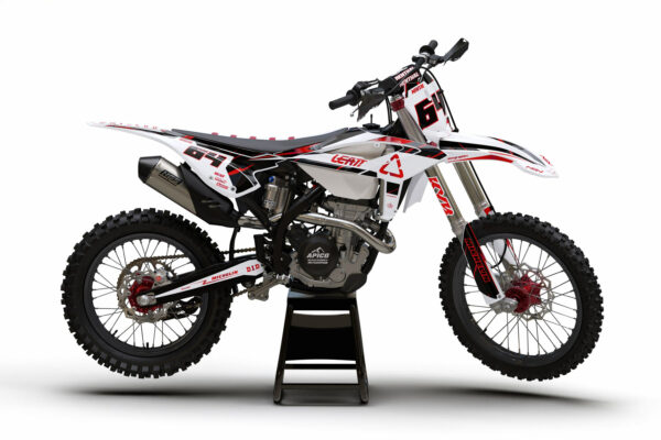 Kit déco motocross Beta - Rhyme - Blanc