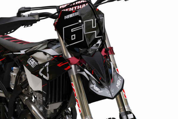 Kit déco motocross Beta - Rhyme - Noir 2