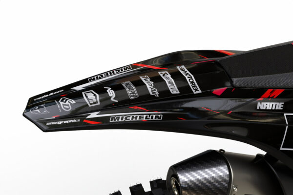 Kit déco motocross Beta - Rhyme - Noir 3