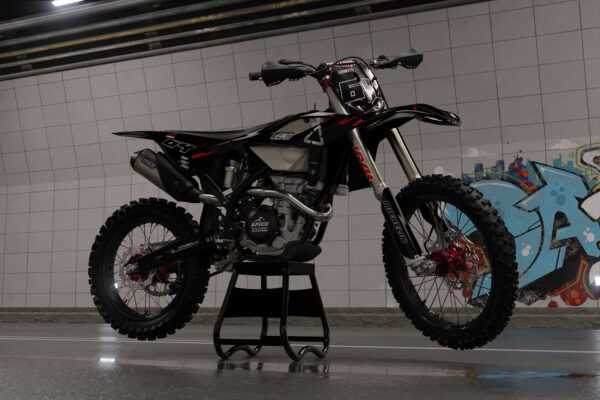 Kit déco motocross Beta - Rhyme - Noir Promo