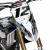 Kit déco motocross Beta - Rival - Bleu 2