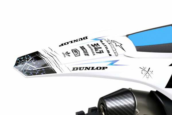 Kit déco motocross Beta - Rival - Bleu 3