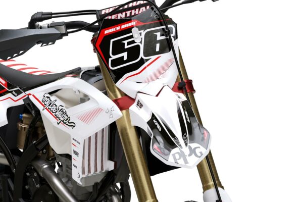 Kit déco motocross Beta - Sleek - Rouge 2