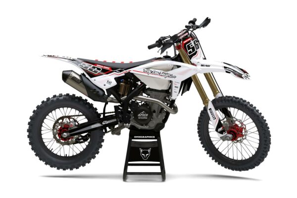 Kit déco motocross Beta - Sleek - Rouge