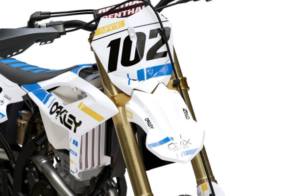 Kit déco motocross Beta - Split - Blanc Bleu 2