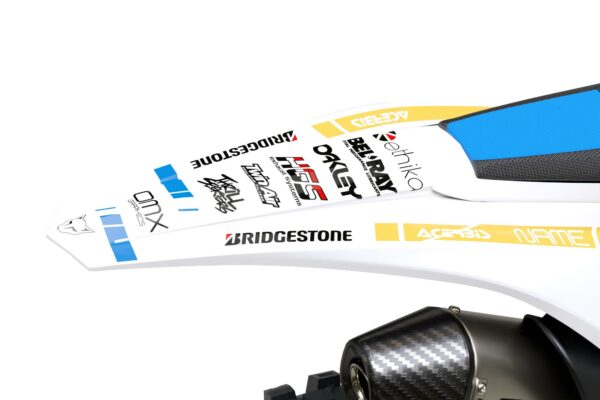 Kit déco motocross Beta - Split - Blanc Bleu 3