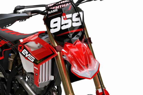 Kit déco motocross Beta - Syndicate - Rouge 2