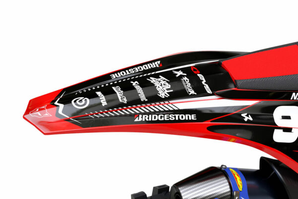 Kit déco motocross Beta - Syndicate - Rouge 3