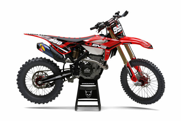 Kit déco motocross Beta - Syndicate - Rouge