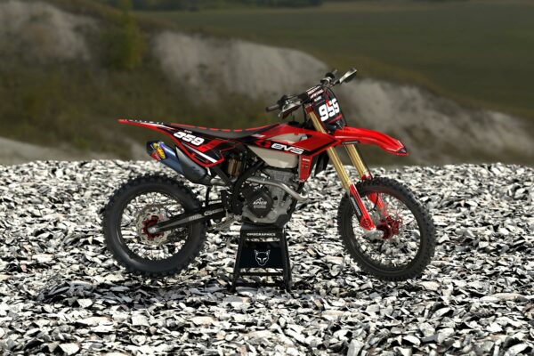 Kit déco motocross Beta - Syndicate - Rouge Promo