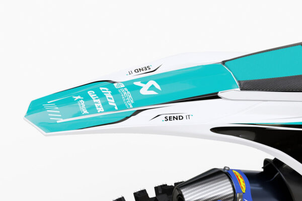 Kit déco motocross Beta - Thunder - Bleu 3