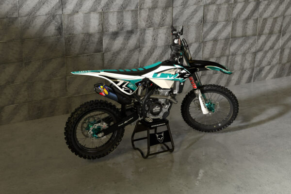 Kit déco motocross Beta - Thunder - Bleu Promo