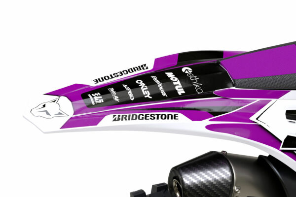 Kit déco motocross Beta - Trace - Violet 3