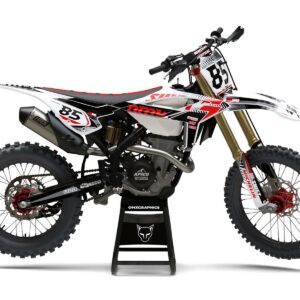 Kit déco motocross Beta - Voltage - Blanc