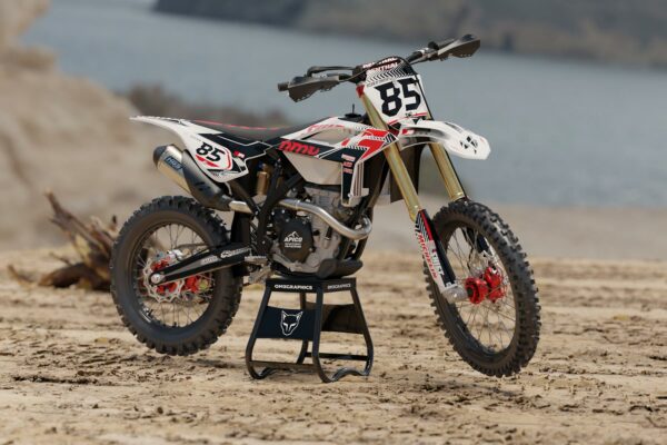 Kit déco motocross Beta - Voltage - Blanc Promo