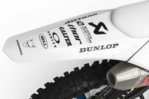 Kit déco motocross GasGas - Amaze - Bleu 3