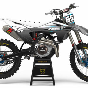 Kit déco motocross GasGas - Amaze - Bleu