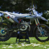 Kit déco motocross GasGas - Amaze - Bleu Promo