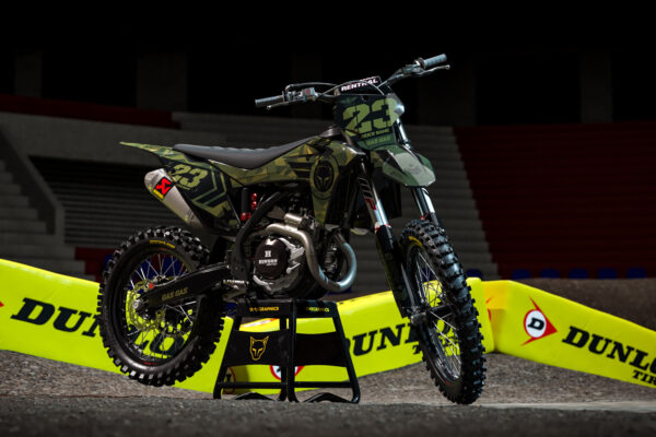 Kit déco motocross GasGas - Army - Camo Promo