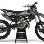 Kit déco motocross GasGas - Army - Gris