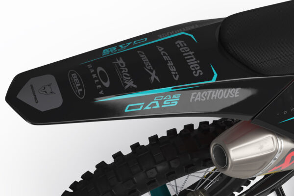 Kit déco motocross GasGas - Avenger - Bleu 3