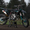 Kit déco motocross GasGas - Avenger - Bleu Promo