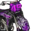 Kit déco motocross GasGas - Battalion - Violet 2