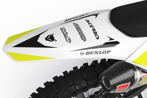 Kit déco motocross GasGas - Blast - Blanc 3