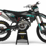 Kit déco motocross GasGas - Carbon